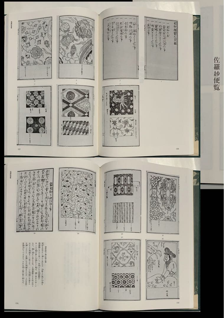 『名物更紗類聚』古渡更紗　無綴130葉　鈴木一　彦根更紗　木版霰手更紗　完品美本