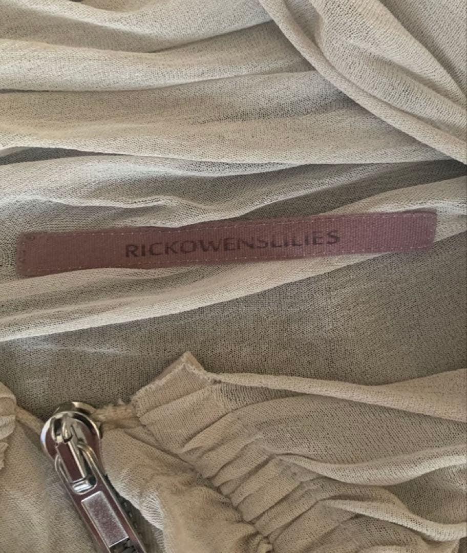 RICK OWENS LILIES ノースリーブワンピースドレス