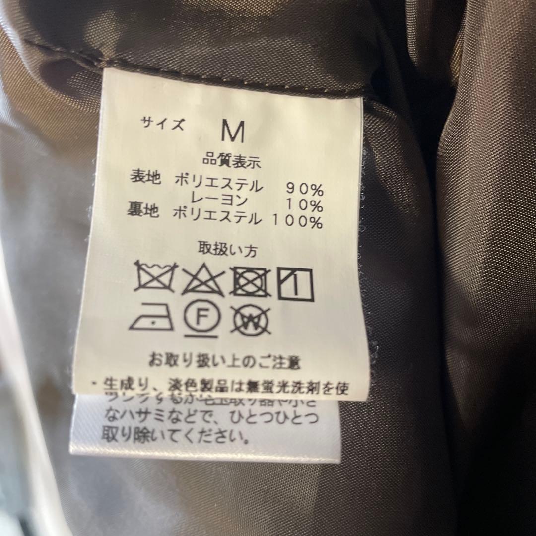 CAMBIO(カンビオ)mj10312-ワイドシルエットチェックCPOジャケット
