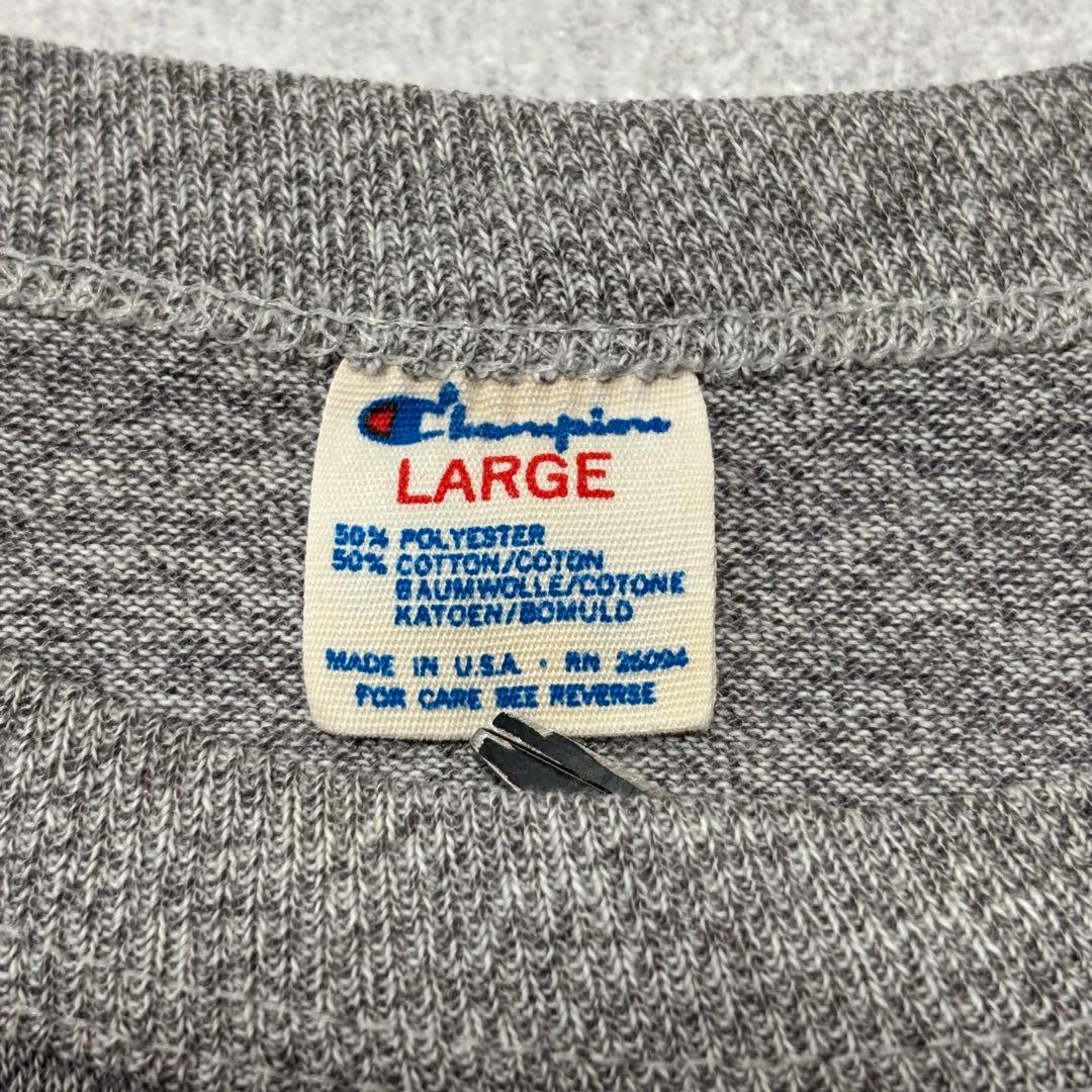 希少❗️80's チャンピオン ARMY 霜降りTシャツ トリコタグ USA製