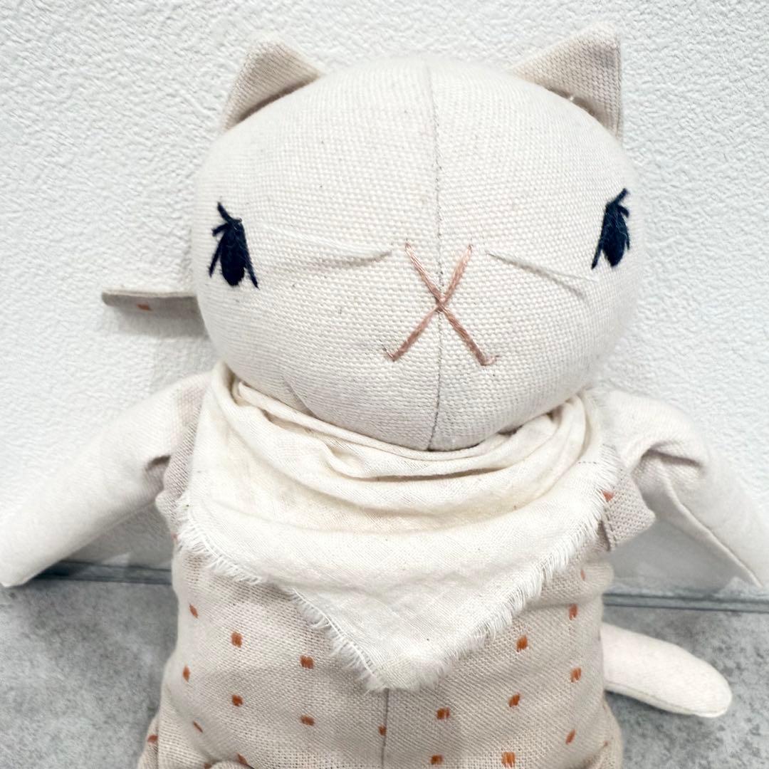 ポルカドットクラブ　ねこ　ぬいぐるみ　ドール　ミディアム