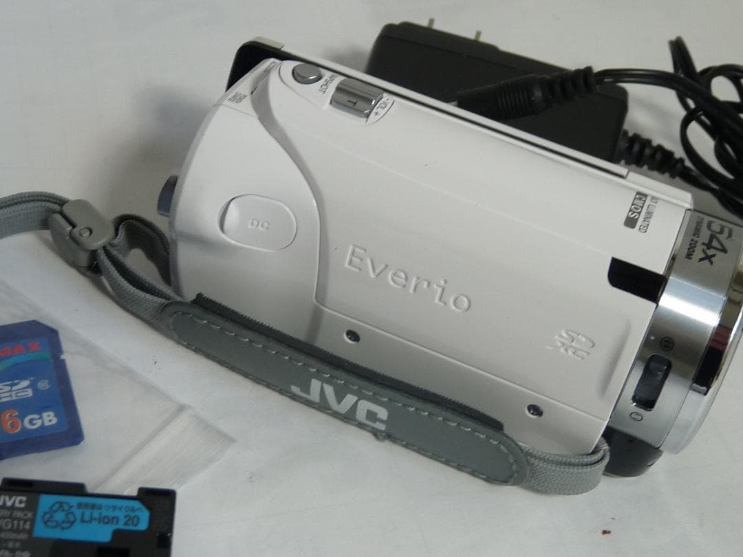 良品　JVC Everio GZ-E265 ビデオカメラ 54倍光学ズーム
