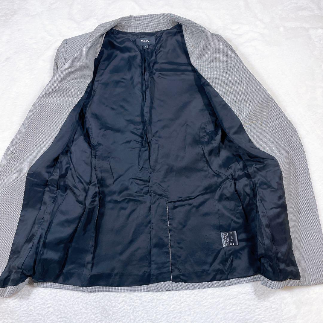 美品　Theory ETIENNETTE.B 千鳥格子 ジャケット スーツ