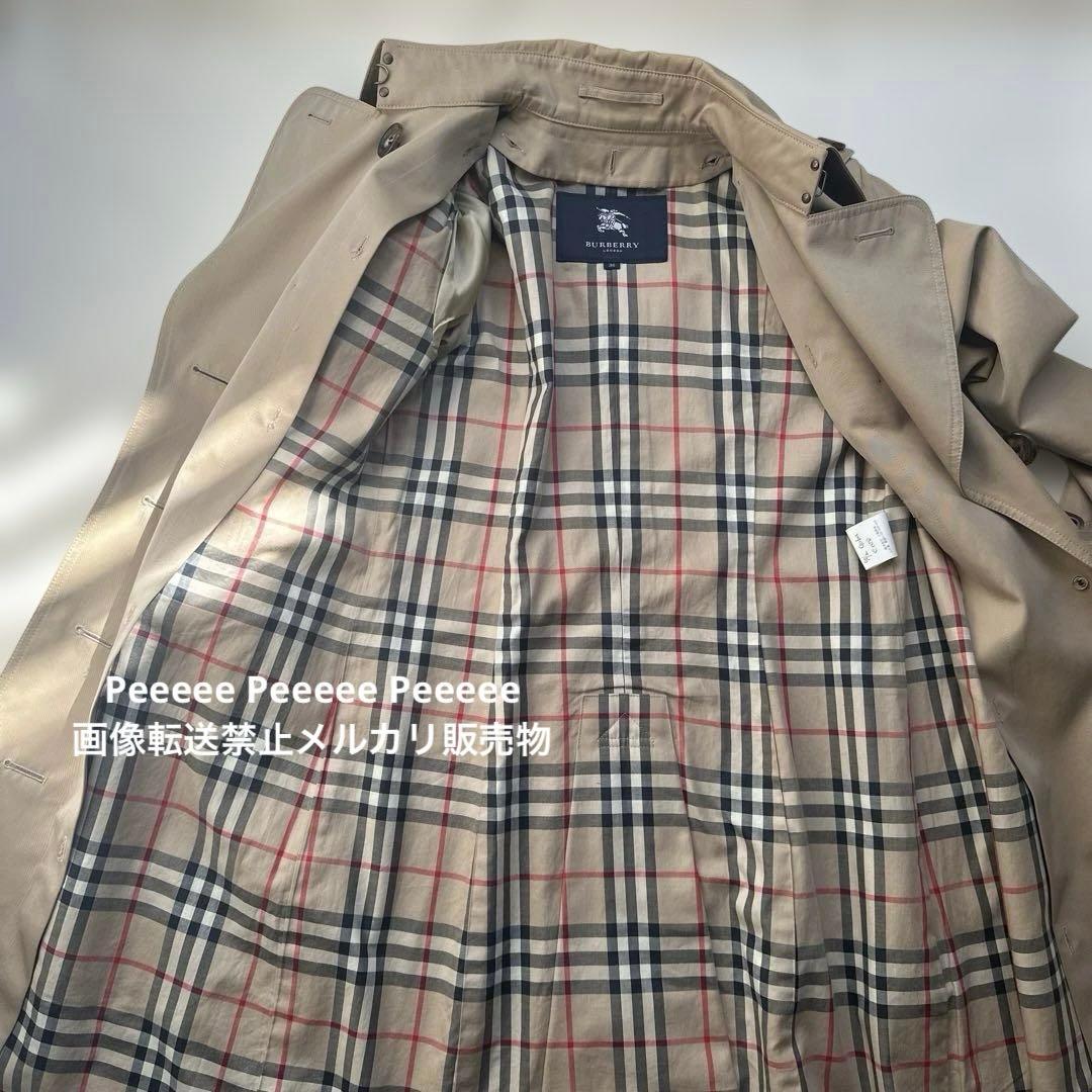 VINTAGE BURBERRY トレンチコート 裏チェック　取り外しライナー付