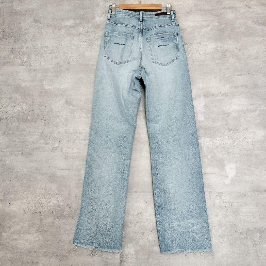 ヤヌーク 23 ダメージデニムジーンズ 日本製 フリンジ新品Yanuk Lea