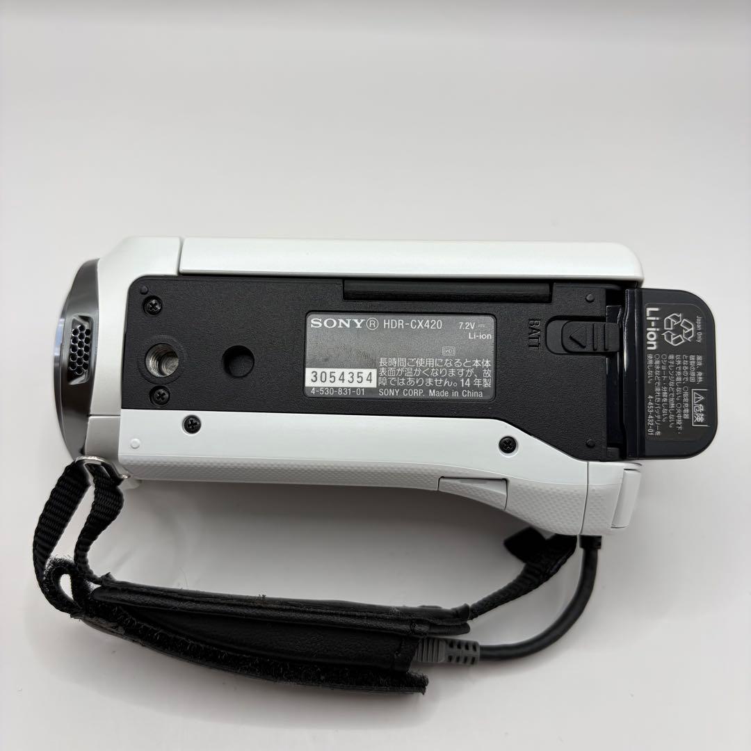 【動作品】SONY HDR-CX420 ハンディカム デジタルビデオカメラ