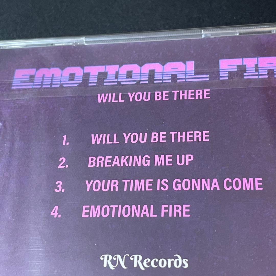 EMOTIONAL FIRE WILL YOU BE THERE限定盤メロハー