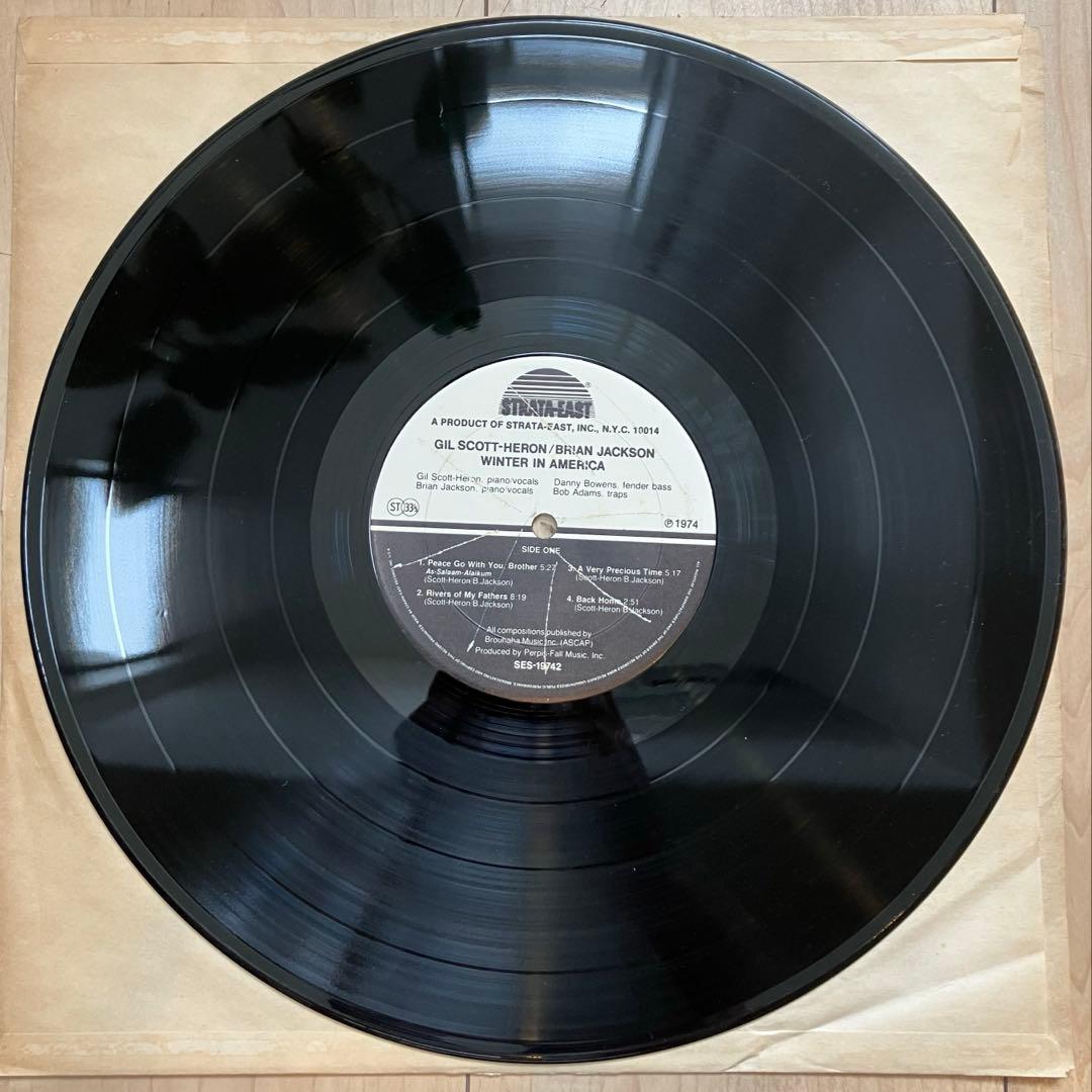 洋楽 Gil Scott-Heron Winter in America LP