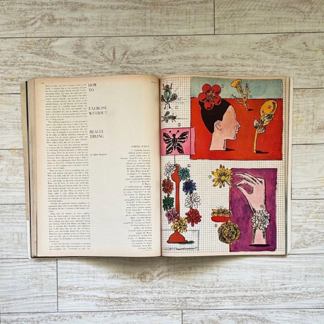 HARPER’S BAZAAR　ハーパーズ・バザー　1963年　ヴィンテージ雑誌