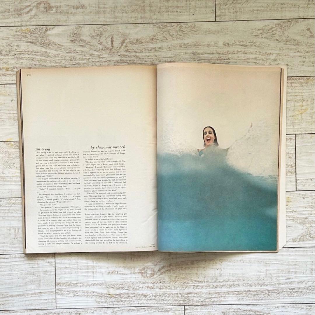 HARPER’S BAZAAR　ハーパーズ・バザー　1963年　ヴィンテージ雑誌