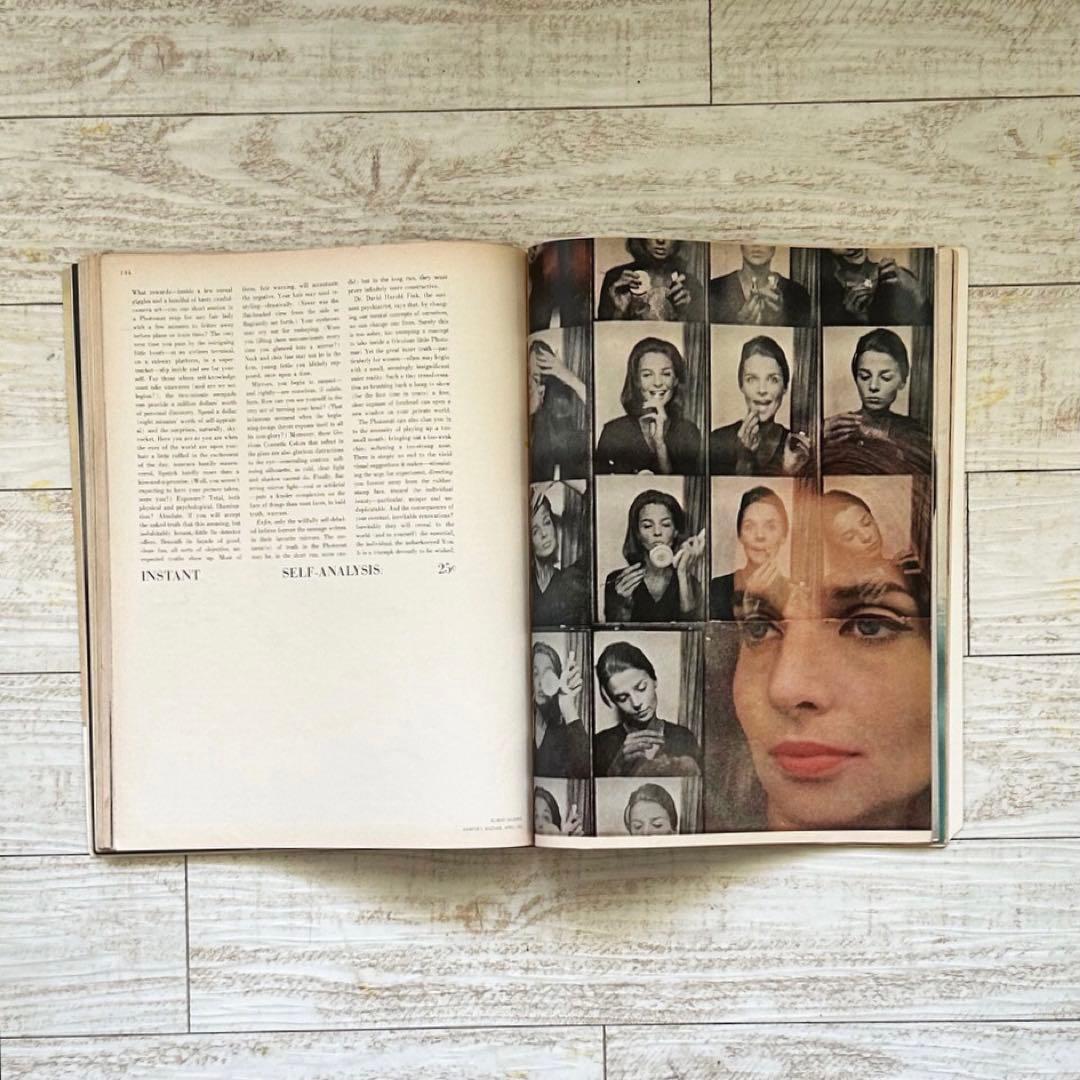 HARPER’S BAZAAR　ハーパーズ・バザー　1963年　ヴィンテージ雑誌