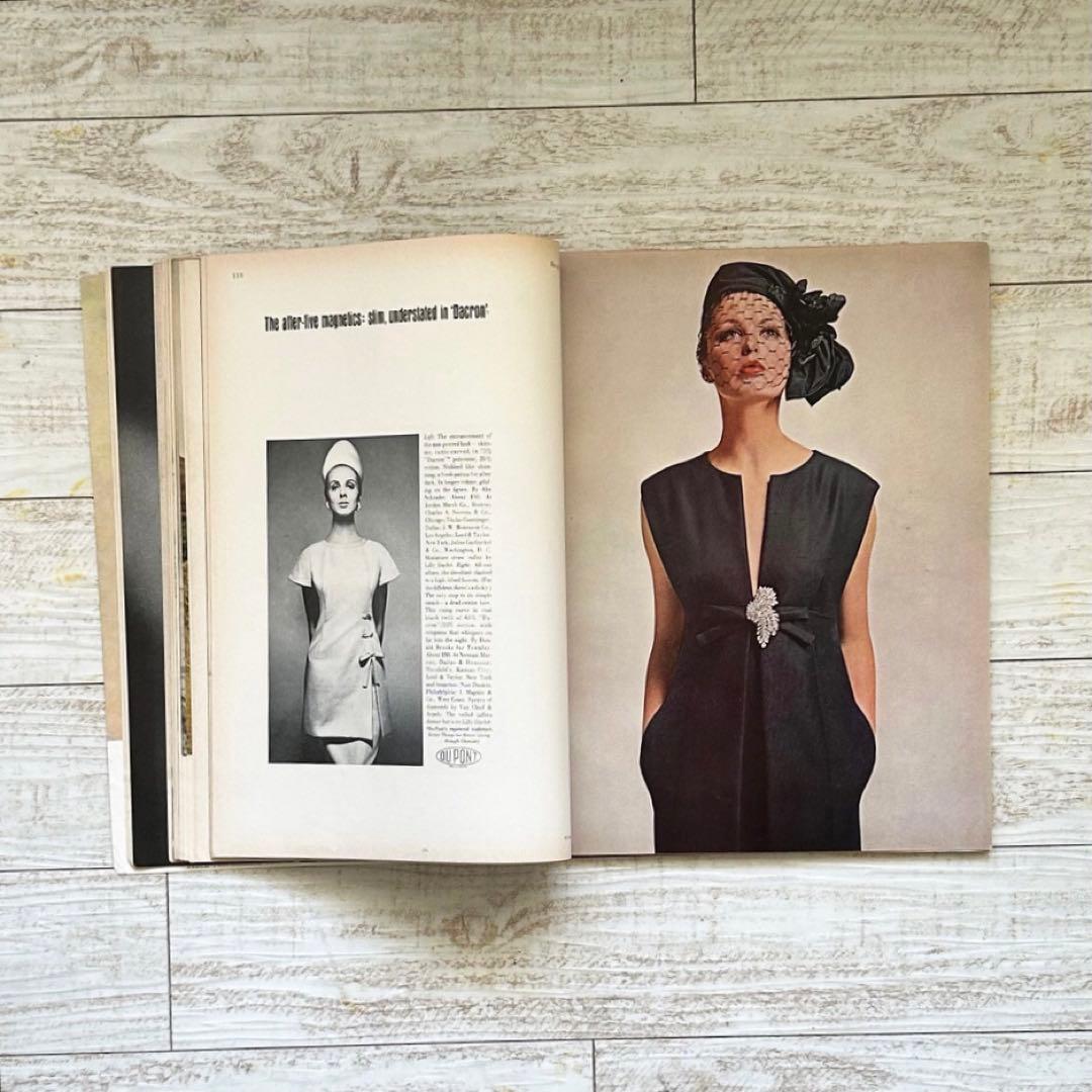 HARPER’S BAZAAR　ハーパーズ・バザー　1963年　ヴィンテージ雑誌