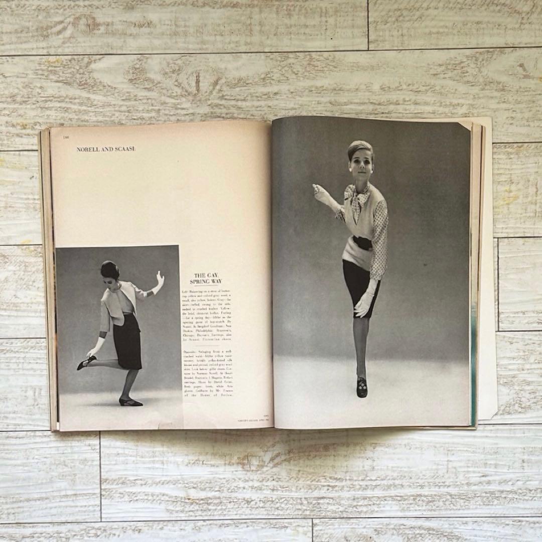 HARPER’S BAZAAR　ハーパーズ・バザー　1963年　ヴィンテージ雑誌