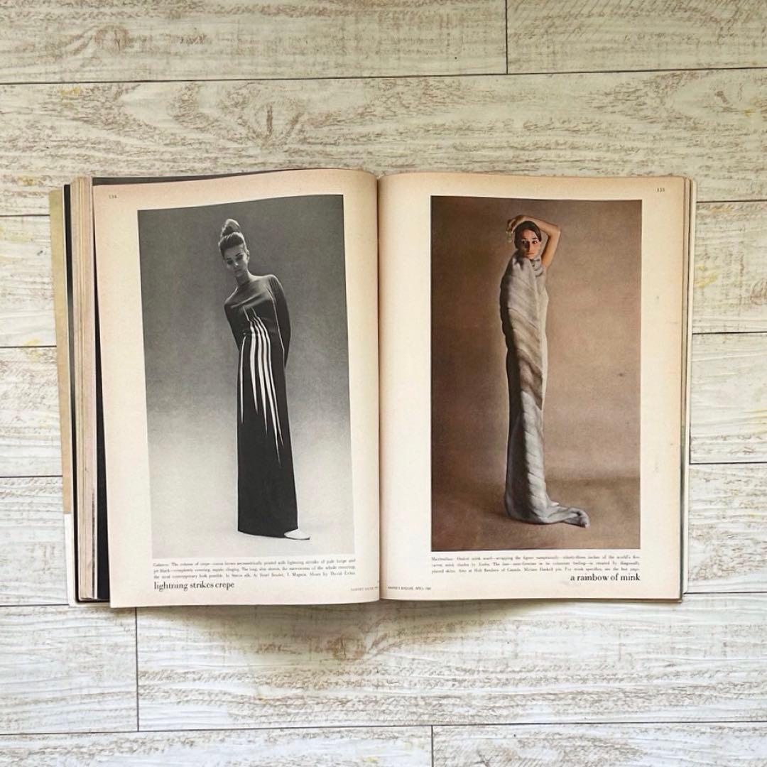 HARPER’S BAZAAR　ハーパーズ・バザー　1963年　ヴィンテージ雑誌