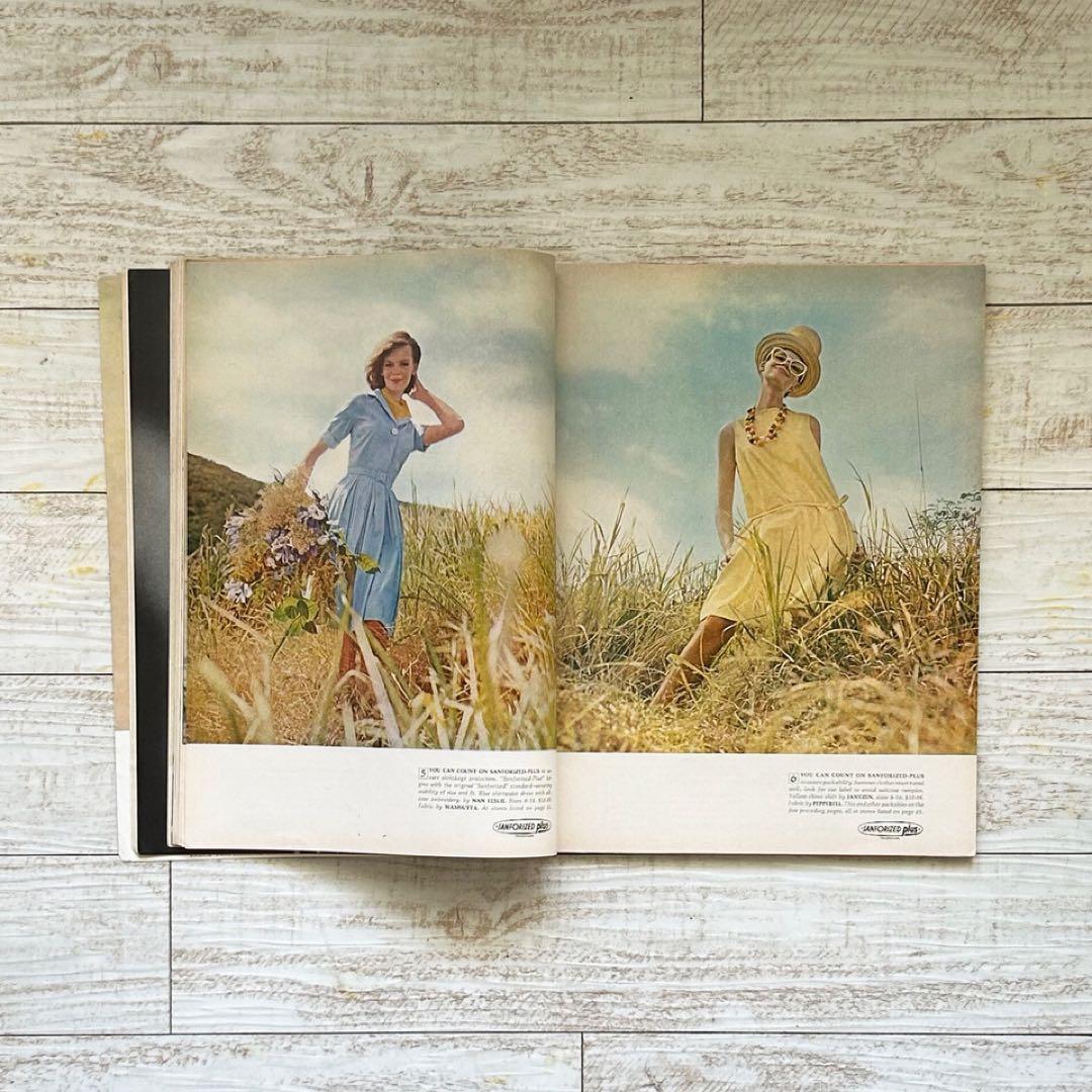 HARPER’S BAZAAR　ハーパーズ・バザー　1963年　ヴィンテージ雑誌