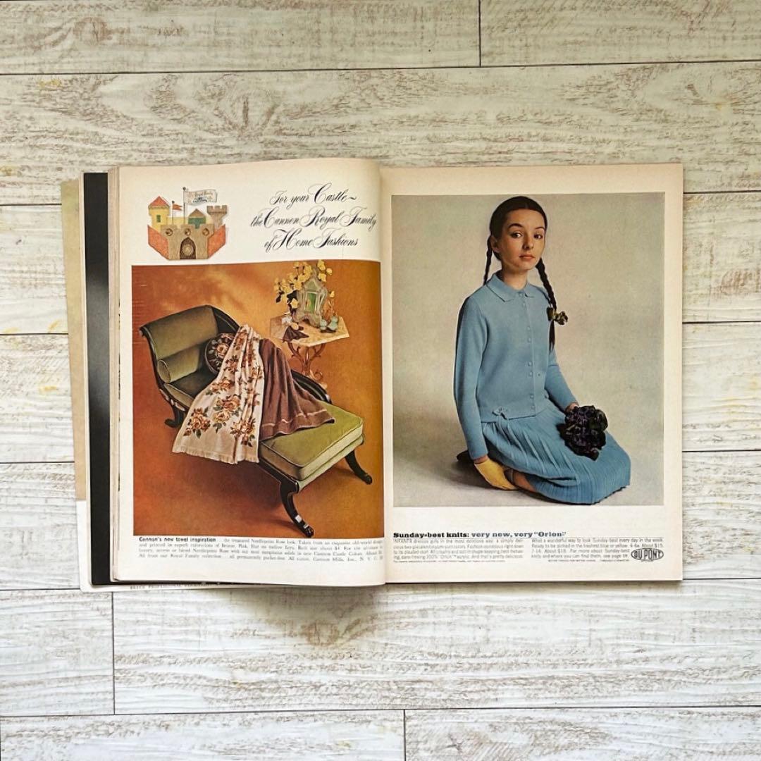 HARPER’S BAZAAR　ハーパーズ・バザー　1963年　ヴィンテージ雑誌