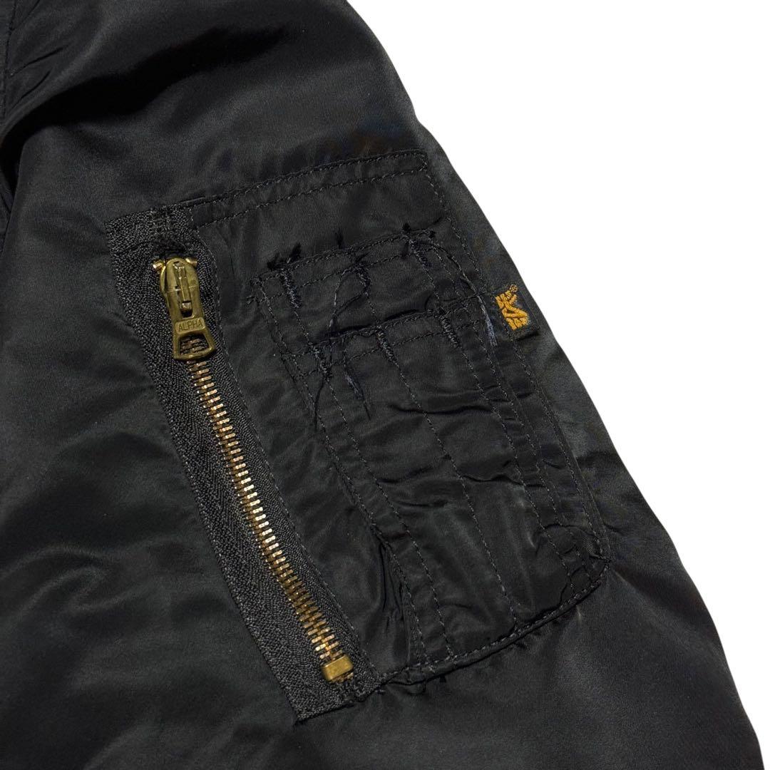 D*G様 希少L USA製 90's Alpha Industries MA-1