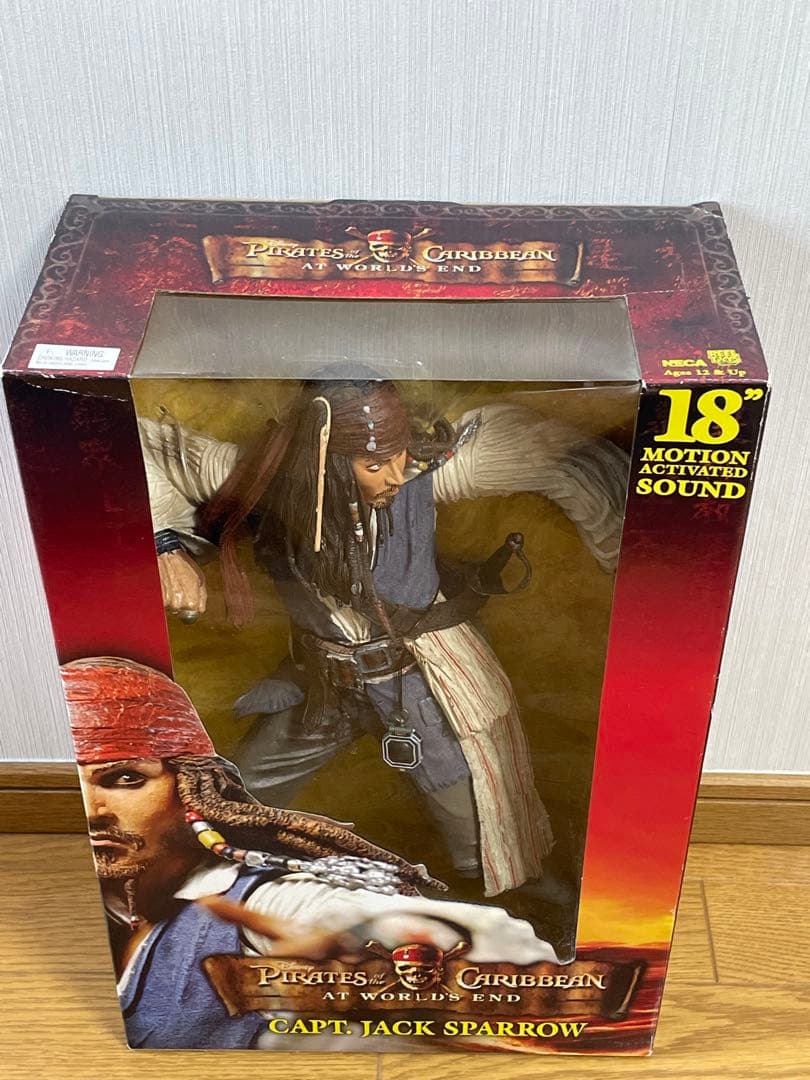【新品未開封】パイレーツオブカリビアンジャックスパロウ18インチフィギュア