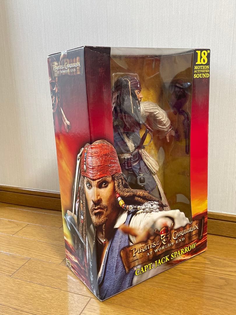 【新品未開封】パイレーツオブカリビアンジャックスパロウ18インチフィギュア