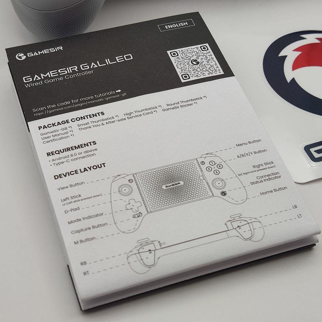 ほぼ新品　Gamesir G8 Galileo type-C