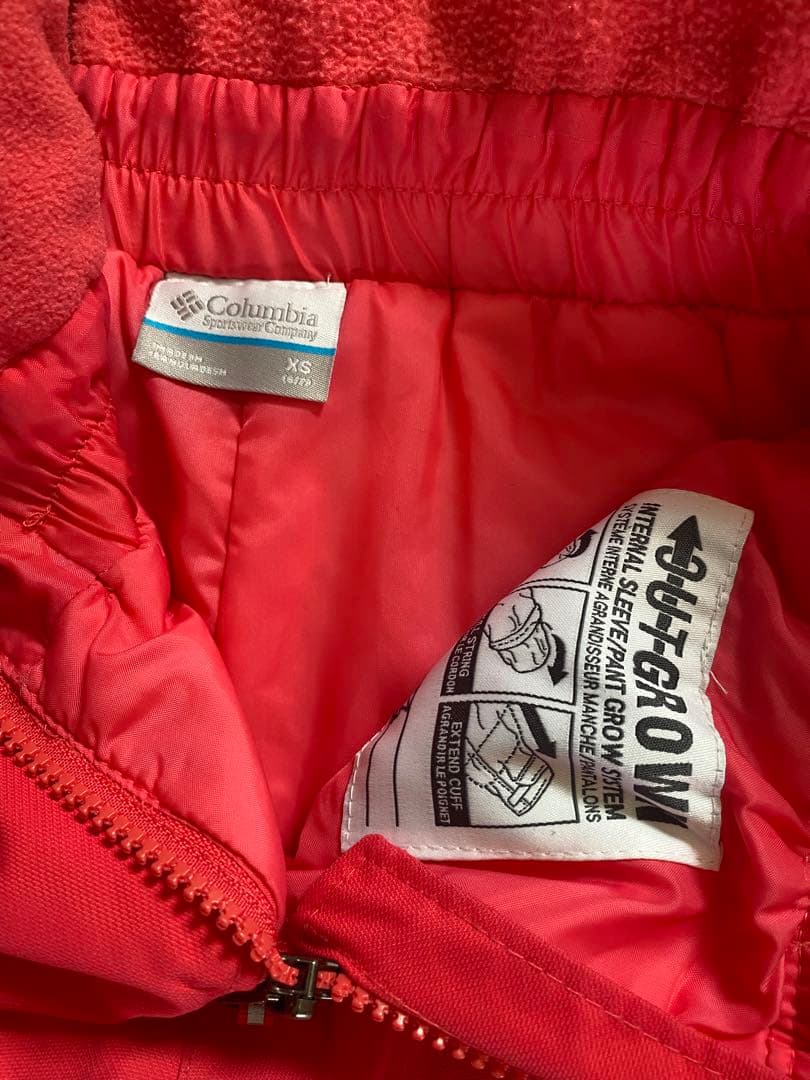 Columbia コロンビア スノーウェアセットXS 120キッズ オムニテック