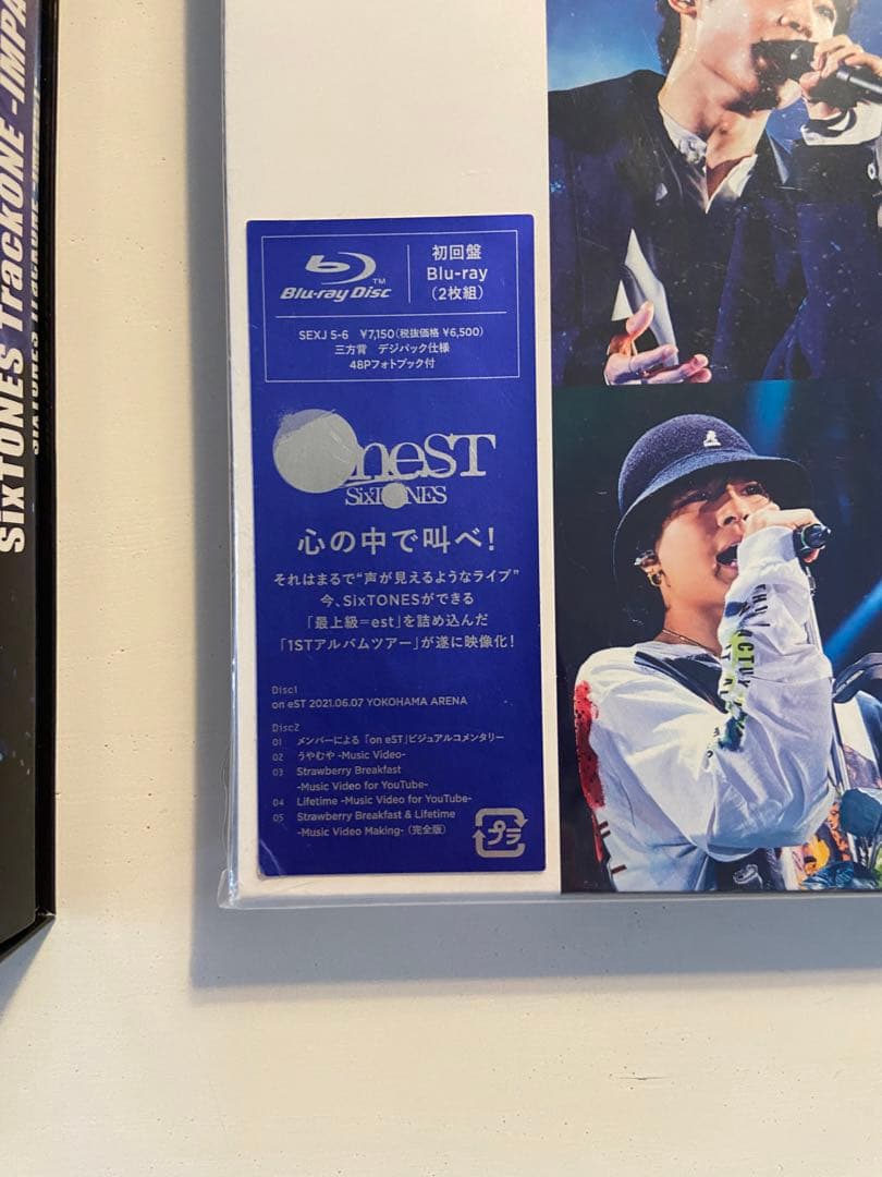 SixTONES DVD Blu-ray 初回盤