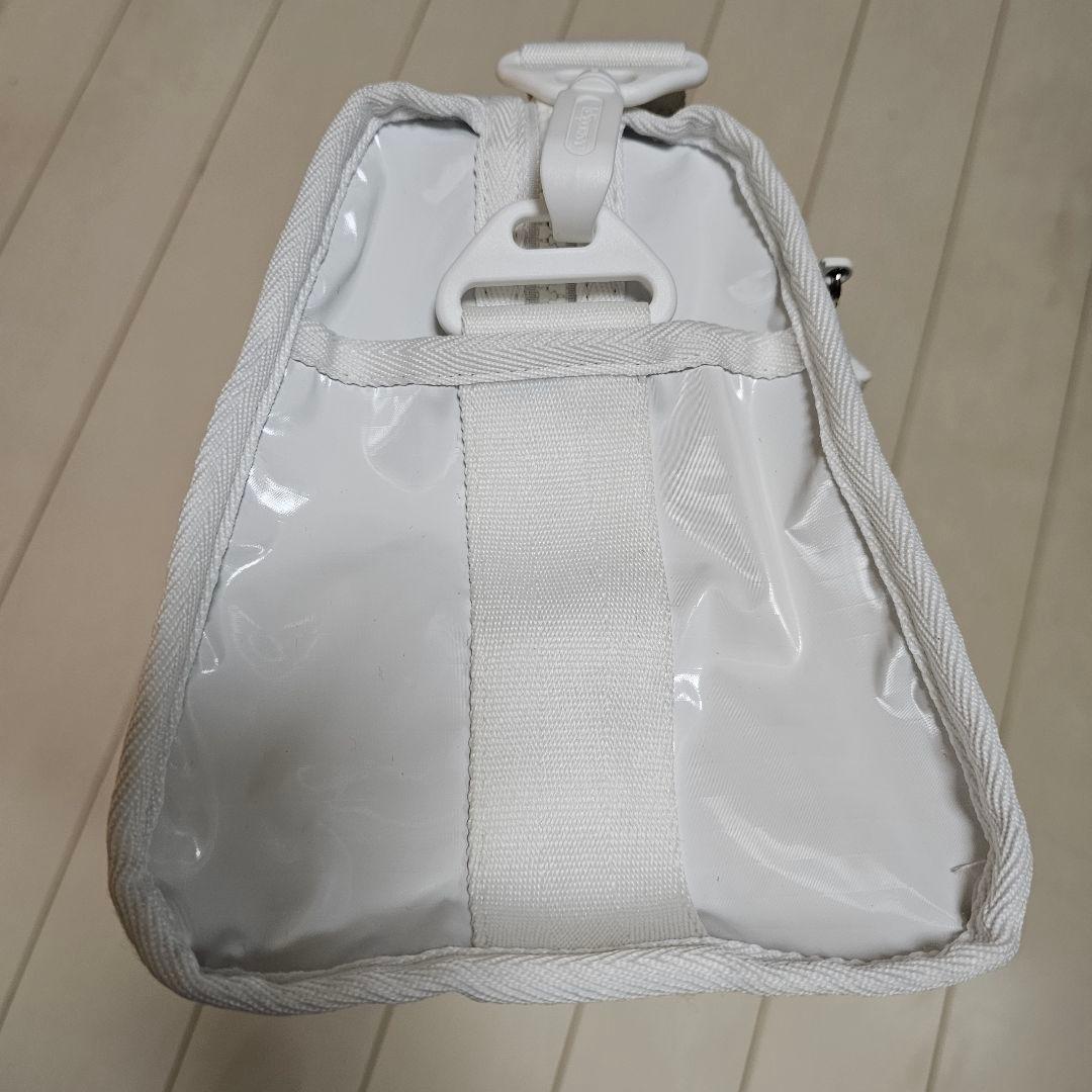 ひとりっぷ×LeSportsac BIKE BOSTON2 ノウム 白 ホワイト