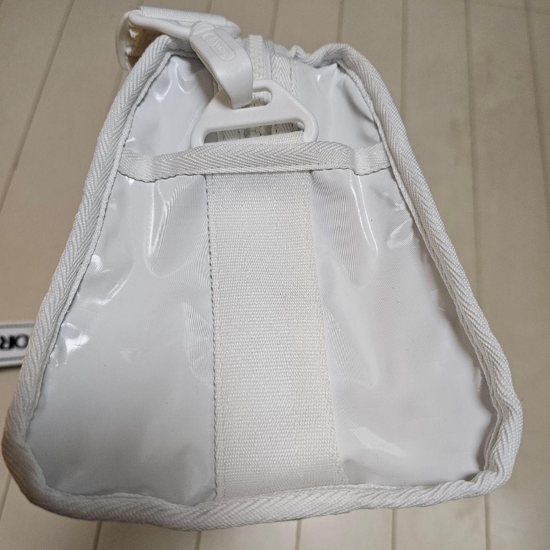 ひとりっぷ×LeSportsac BIKE BOSTON2 ノウム 白 ホワイト