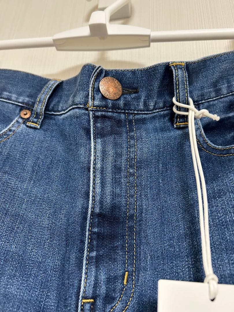 23区『接触冷感』23区DENIM サマー ストレート ワイド パンツ　38