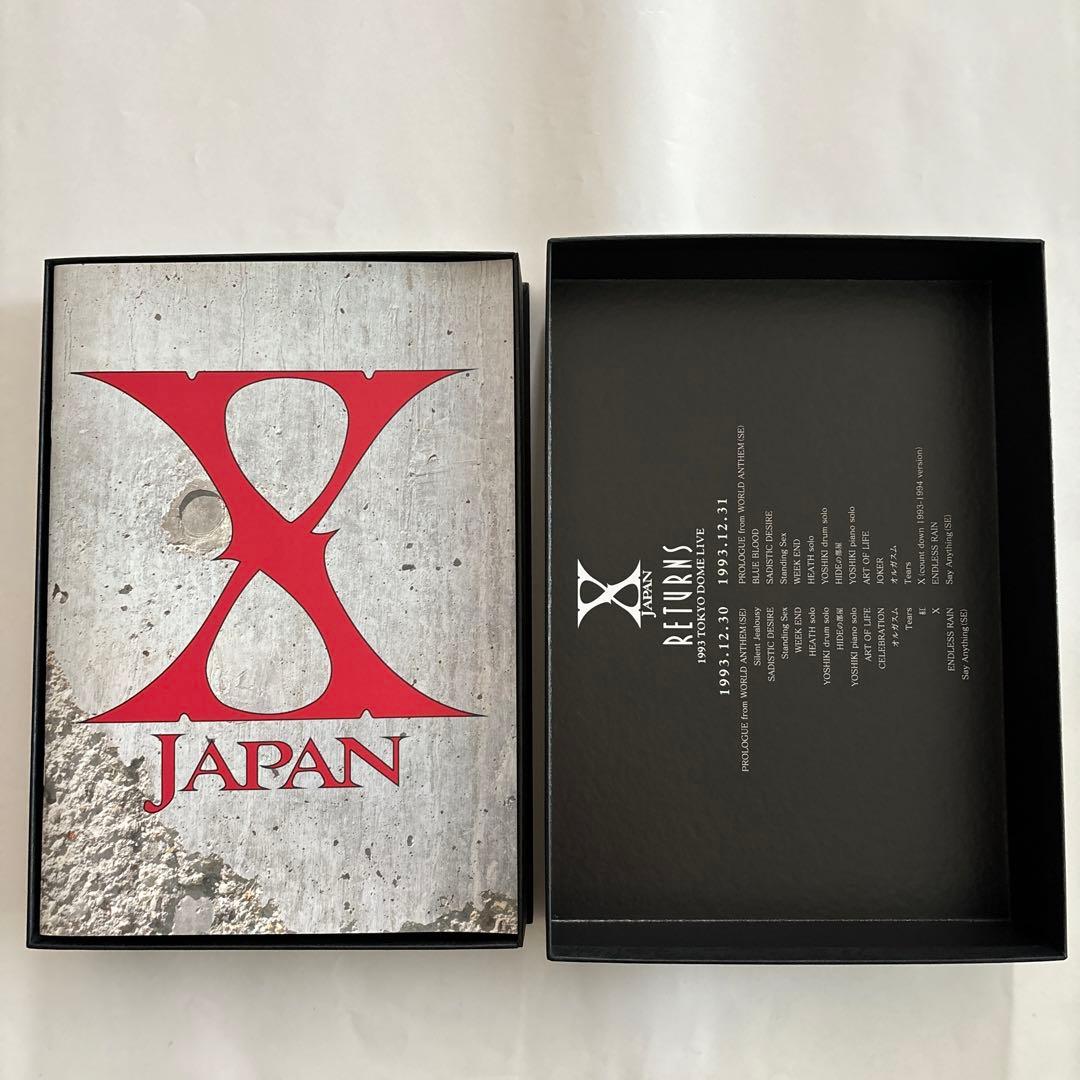 X JAPAN/X JAPAN RETURNS 完全版 DVD-BOX〈初回限…