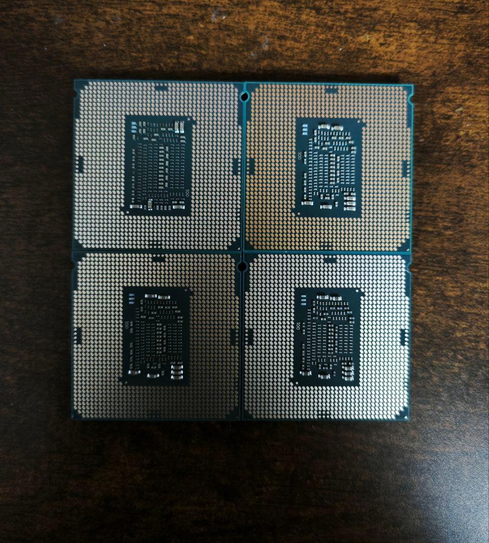 Intel Core i5-8400/i5-7400 CPU 4個セット