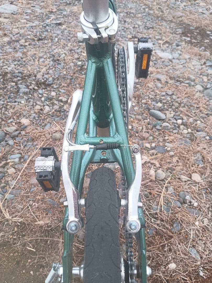 折りたたみ自転車 provros p-140　電動空気入れ