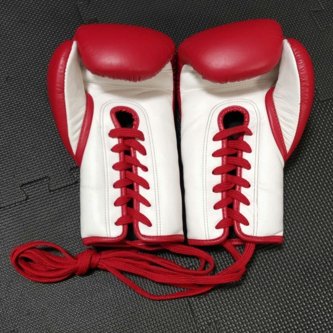FIGHTER THAILAND 本革 6oz 紐式ボクシンググローブ