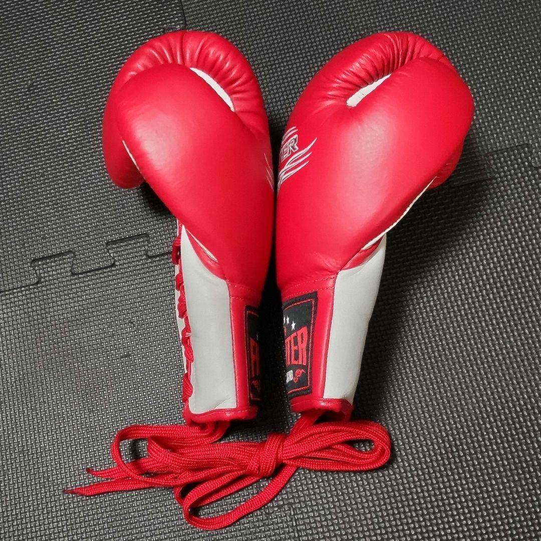 FIGHTER THAILAND 本革 6oz 紐式ボクシンググローブ