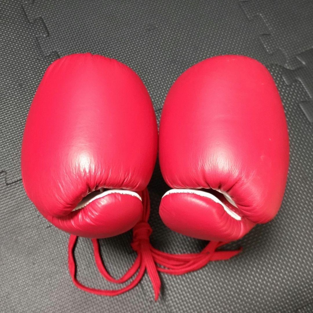 FIGHTER THAILAND 本革 6oz 紐式ボクシンググローブ