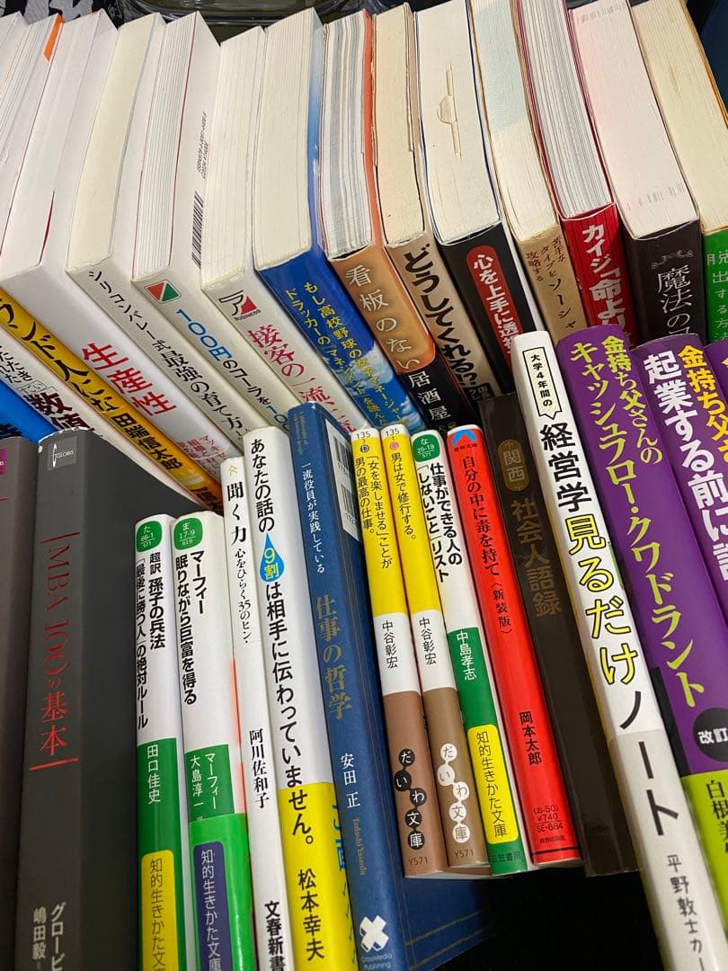 ビジネス書　自己啓発本　マネー　マーケティング　勉強　社会人