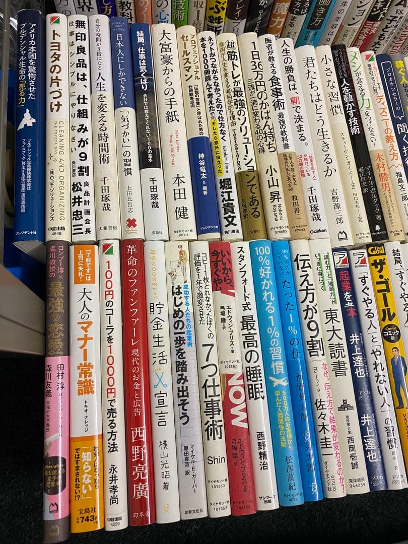 ビジネス書　自己啓発本　マネー　マーケティング　勉強　社会人