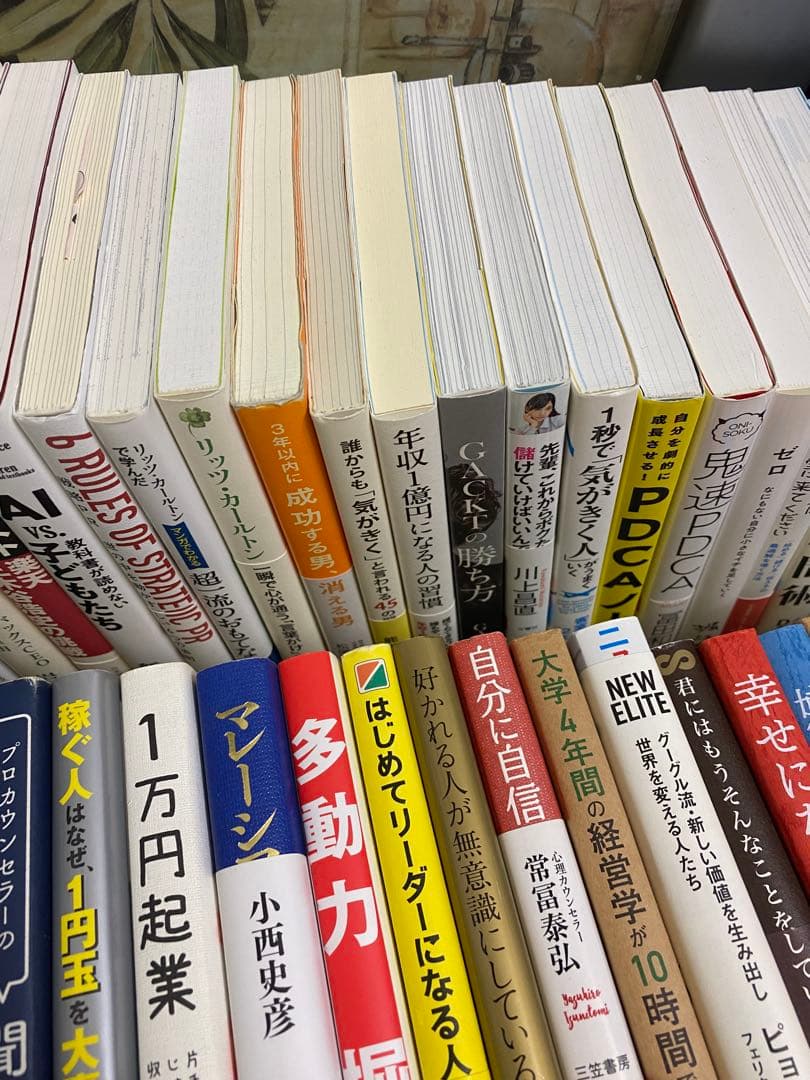 ビジネス書　自己啓発本　マネー　マーケティング　勉強　社会人