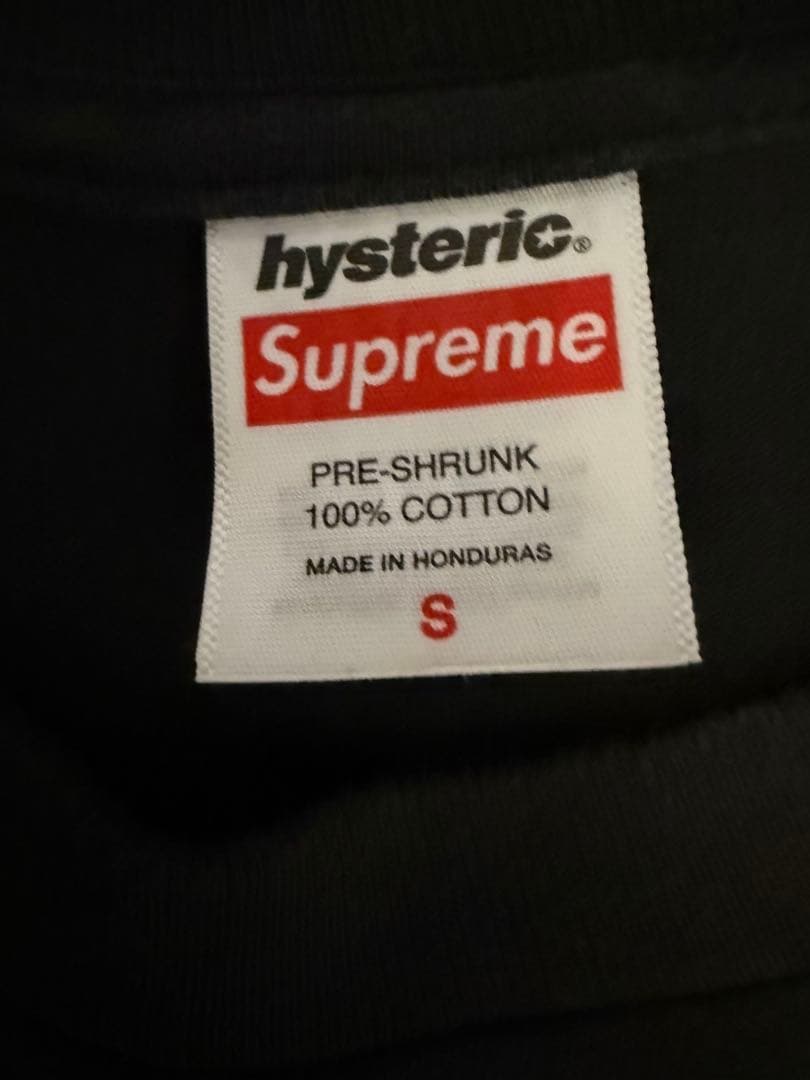 hysteric Supreme ブラック Tシャツ S