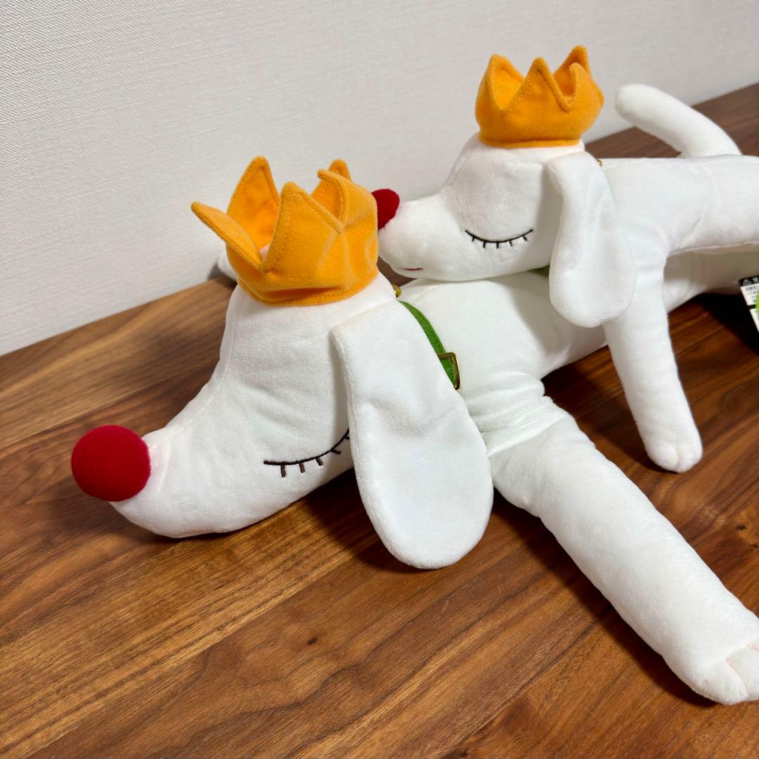 奈良美智 ぬいぐるみ Pup King (パップキング) SとMサイズ2つセット