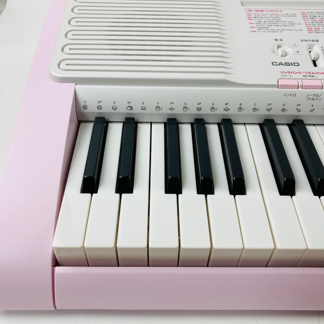 【美品】カシオ 光ナビゲーションキーボード LK-105 マイク・箱・アダプタ付