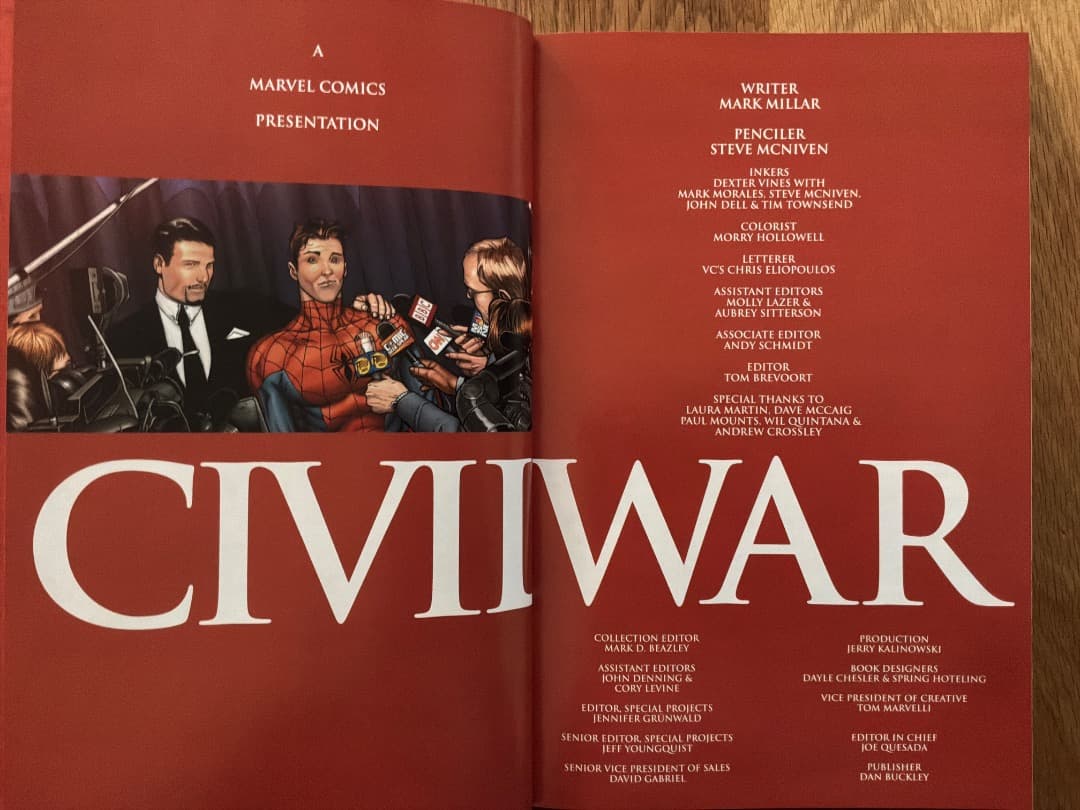 Civil War ハードカバー Captain America アメコミ