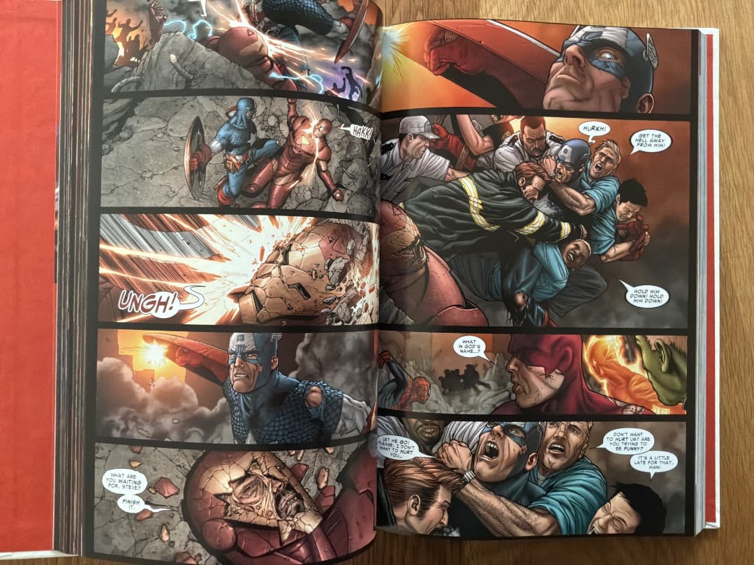 Civil War ハードカバー Captain America アメコミ