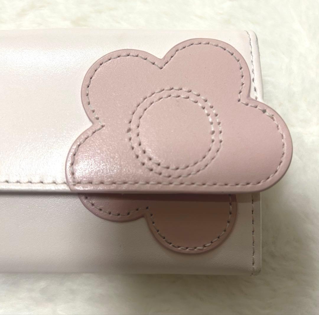 【MARYQUANT】マリークワント ハートインサイド カードケース ピンク