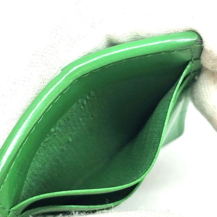 Bottega Veneta　ボッテガ　カードケース　名刺入れ　グリーン