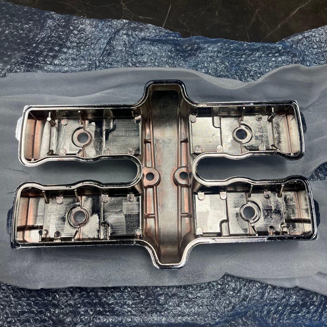 CBX400F ヘッドカバー メッキ　エンジン