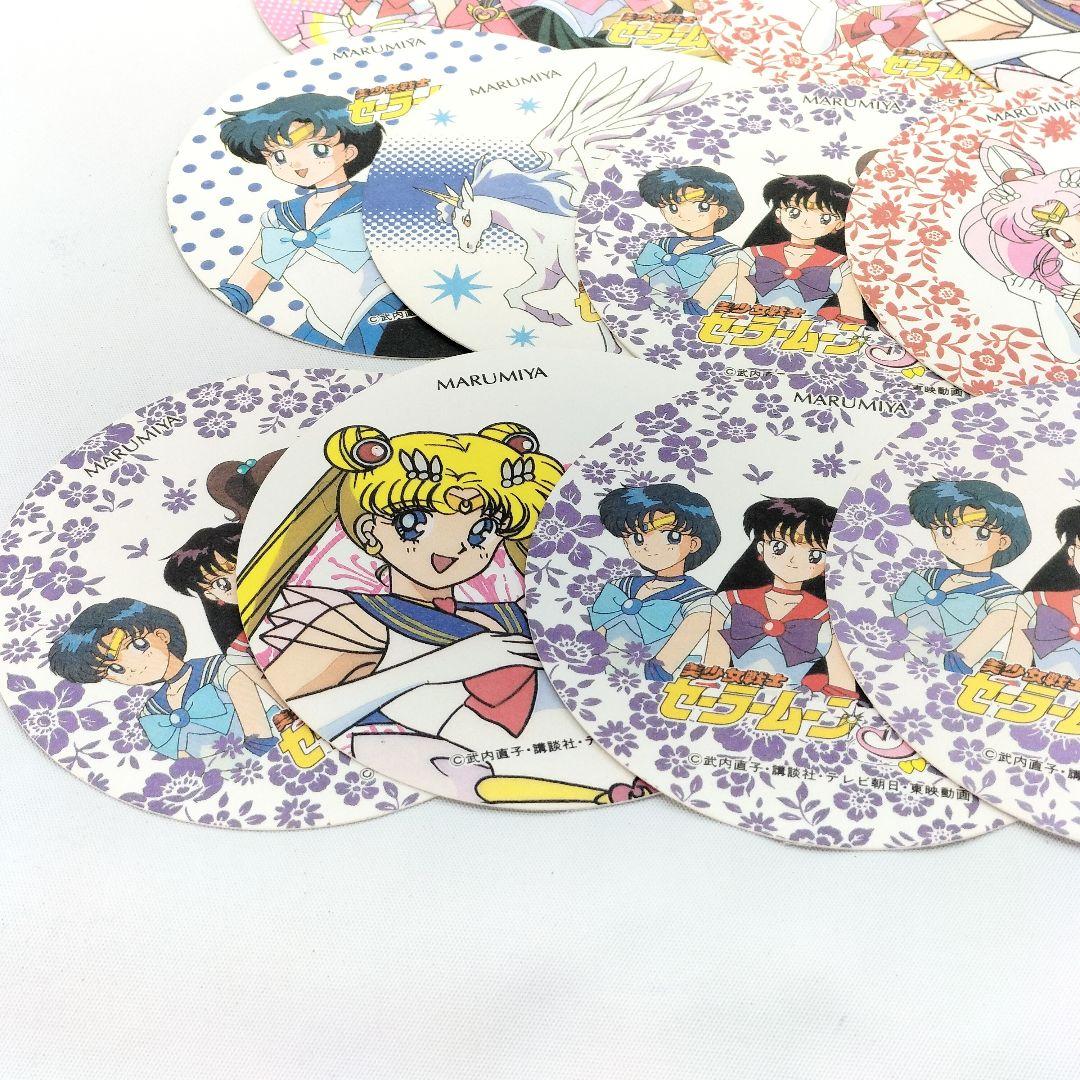 当時物 美少女戦士セーラームーン カレー コースター 丸美屋 35枚 まとめ売り