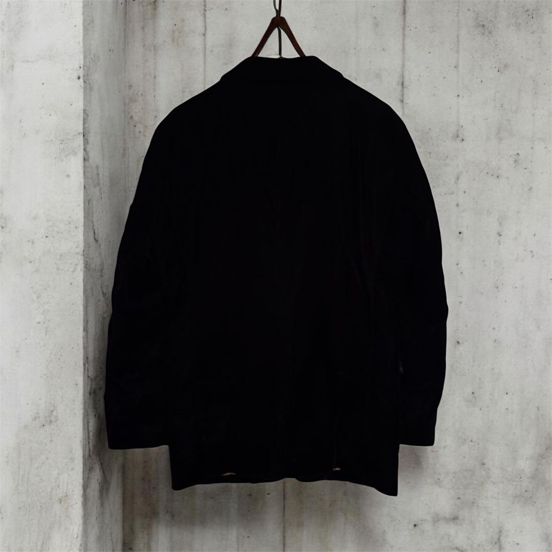 BURBERRY BLACK LABEL ベロア テーラードジャケット