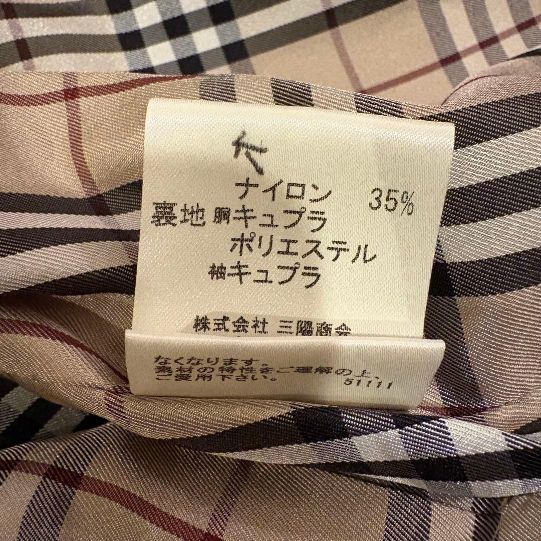 BURBERRY BLACK LABEL ベロア テーラードジャケット