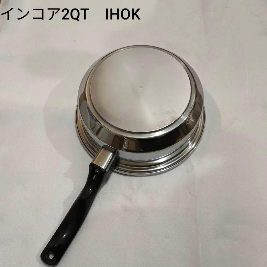 専用IH対応品 インコア NKOR 2コート 蓋付き レシピ付き@